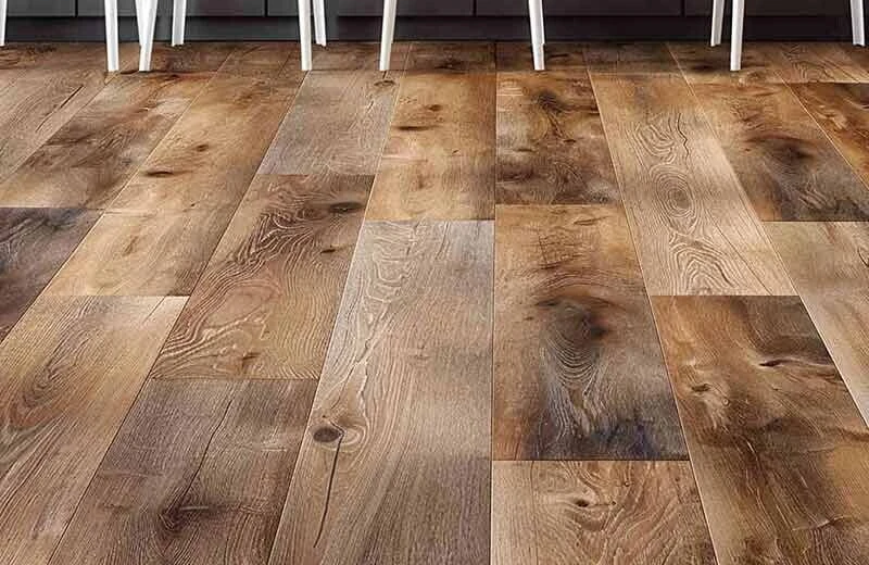 EIR OAK texture Indoor decoration 5mm 6mm SPC click lock vinyl plank flooring