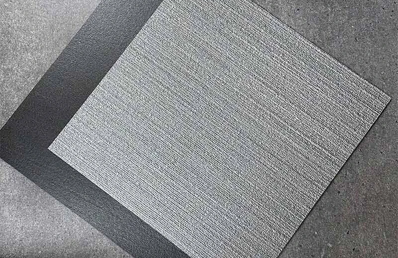 Pvc vinyl carpet manufacturer in china LVT board floor glued gym carpet effect